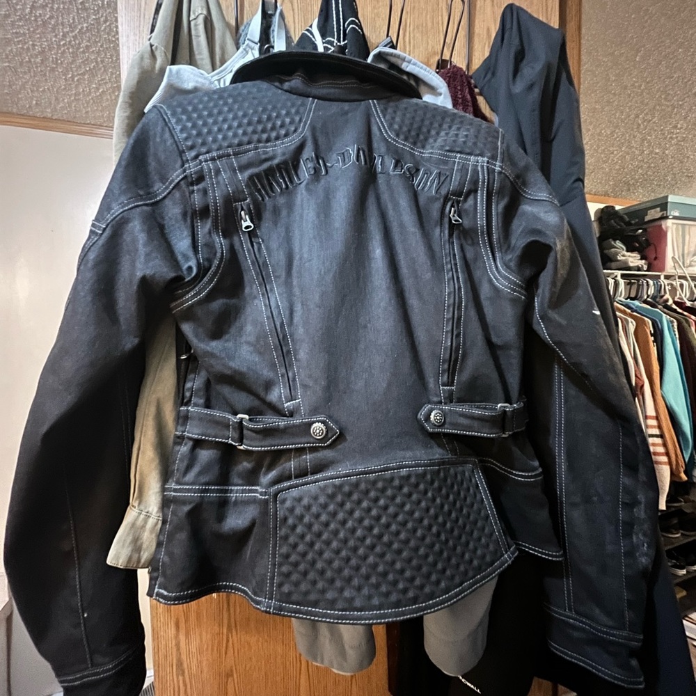 Harley-Davidson riding Jacket. In excellent condition never worn. Size small.
